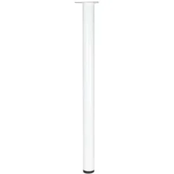 Comferut Piede arredamento d.80 h.870 bianco