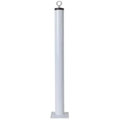Comferut Piede ferro fisso d.30 h.350 bianco