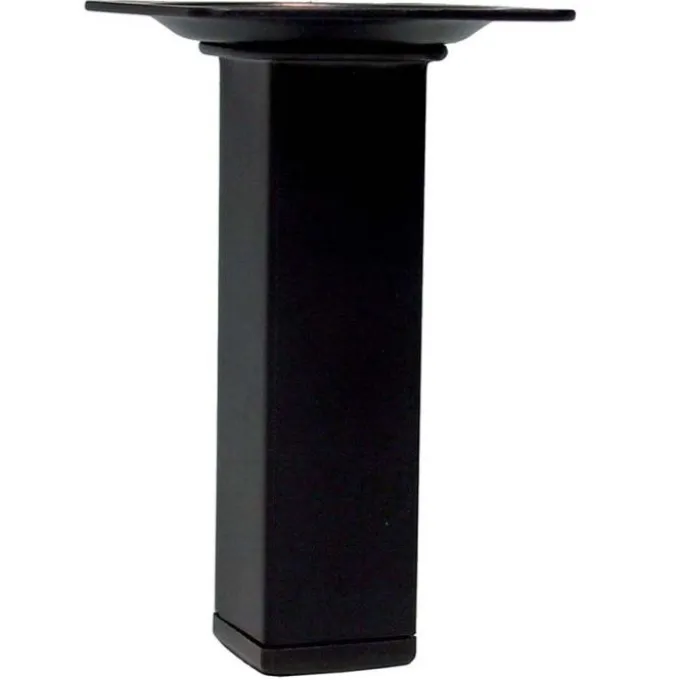 Comferut Piede ferro fisso 25x25 h.700 nero