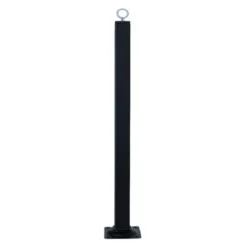 Comferut Piede ferro fisso 25x25 h.350 nero