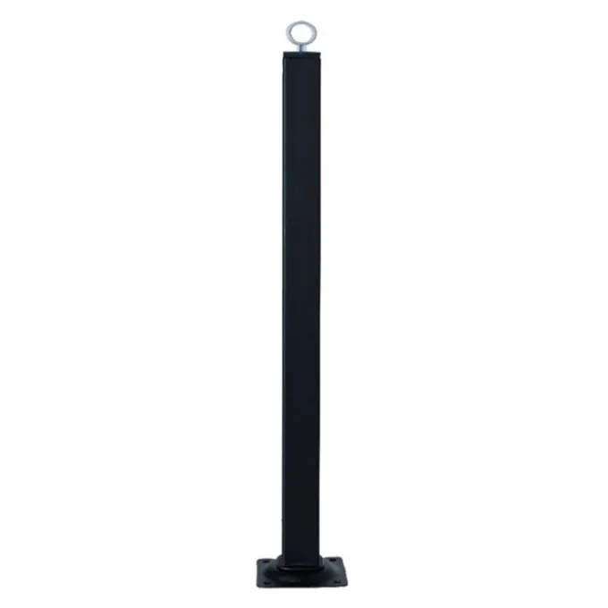 Comferut Piede ferro fisso 25x25 h.350 nero