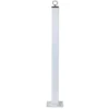 Comferut Piede ferro fisso 25x25 h.350 bianco