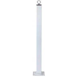 Comferut Piede ferro fisso 25x25 h.350 bianco