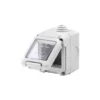 Contenitore da parete gewiss ip55, 2 posti