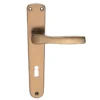 Cottali Maniglia su placca Ø90 mm thea all.bronzo