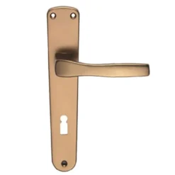Cottali Maniglia su placca Ø90 mm thea all.argento