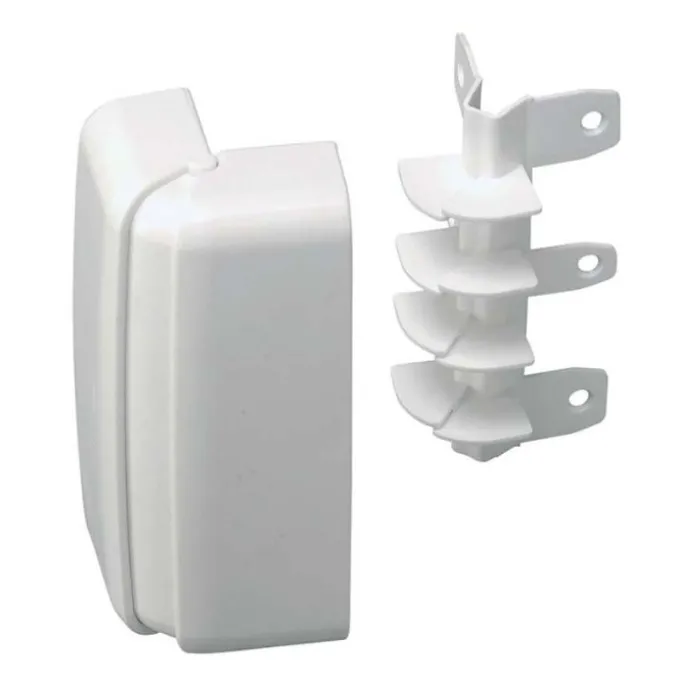 Elettrocanali Angolo esterno variabile 70x20 bianco
