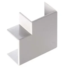 Elettrocanali Angolo piano per minicanale 30x10 - 2 pz