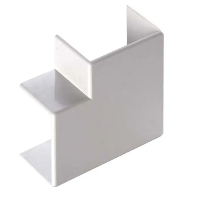 Elettrocanali Angolo piano per minicanale 25x17 - 2 pz