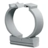 Elettrocanali Clip fissa tubo collare diametro 25 - 10pz