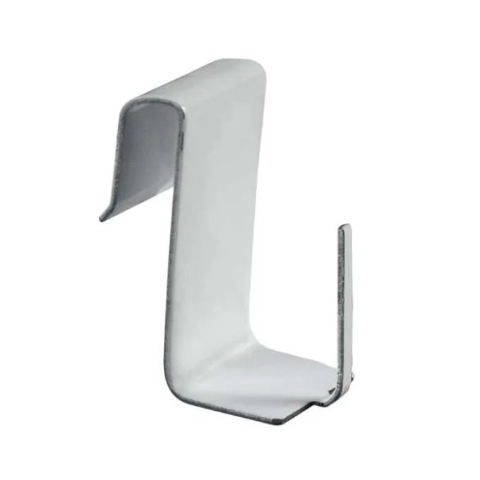 Errebi 4 gancio ferro bianco per serramenti