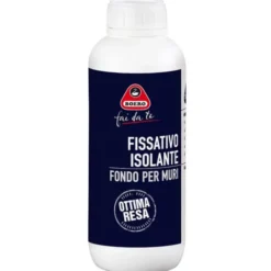 Fissativo boero base di resine acriliche in emulsione isolante per muri, 1 litro
