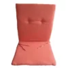 Gardenia Cuscino con schienale basso, in poliestere, 150 gr, cm 90x45x h.4, colore terracotta