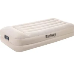 Gardenia Materasso singolo gonfiabile airbed tritech 191x97x42 cm, beige