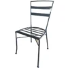 Gardenia Sedia cipro, struttura in ferro, 44x50xh.93 cm