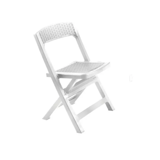 Gardenia Sedia richiudibile asso 44x48x76 cm bianca