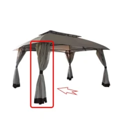 Gardenia Telo laterale per gazebo gobi