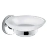 Gedy P/ta sapone felce cromo