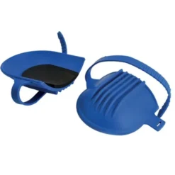 Ginocchiera in gomma, colore blu
