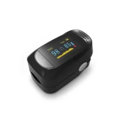 Gloxy Saturimetro da dito, misuratore di ossigeno nel sangue e di frequenza cardiaca, display a led