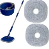 Gloxy Spin Mop con Secchio Gloxy – Lavapavimenti Rotante