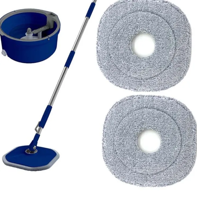 Gloxy Spin Mop con Secchio Gloxy – Lavapavimenti Rotante