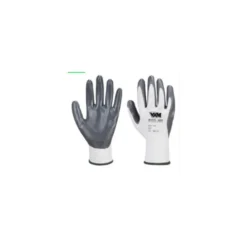 Guanti white-mix palmo in nitrile grigio tg.L