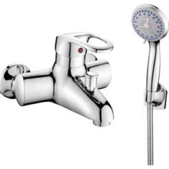 Idrak Antony mix vasca d.40 cromocon doccia