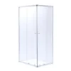 Idrak Box doccia modello altea, vetro in cristallo trasparente 4 mm, 70x90xh.185 cm
