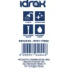 Idrak Colonna doccia con doccino, dimensioni 22x95 cm