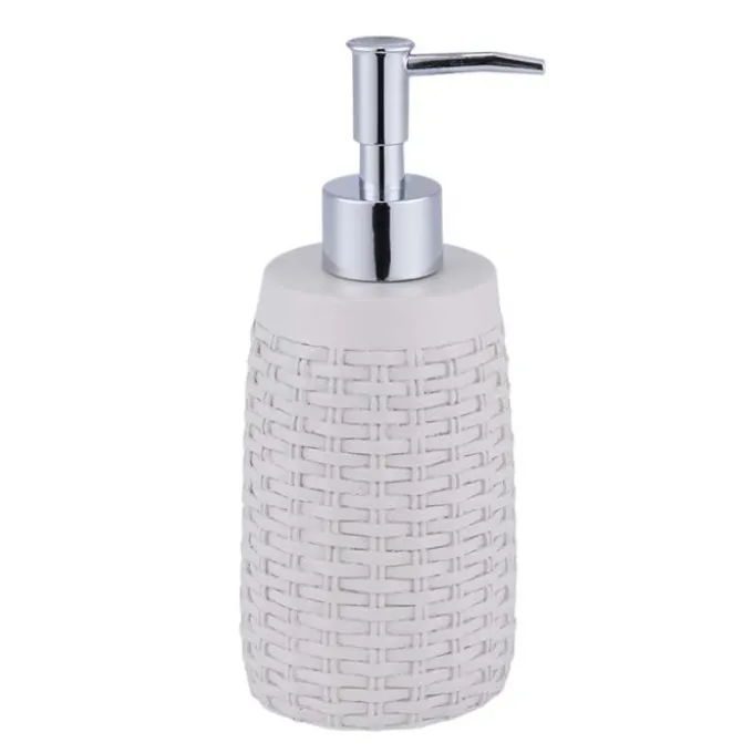 Idrak Dispenser sapone 6x6,5x13,8/19cm in poliresina