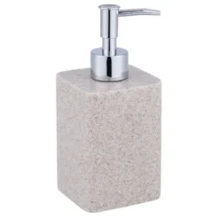 Idrak Dispenser sapone 7,4x7,4xh11/17cm poliresina