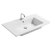 Idrak Lavabo in ceramica, 80x45 cm per MOBILE ENEA