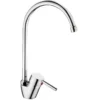 Idrak Rubinetto erica, miscelatore per cucina, cartuccia 40 mm, finitura cromata