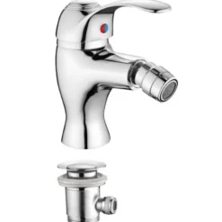 Idrak Rubinetto miscelatore bidet serie serena, finitura cromata