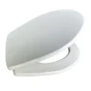 Idrak Sedile copriwater in mdf, cerniere inox, colore bianco - misure coperchio 43.3X34.5CM misure seduta 41.8X36.6CM - spessore 15/15MM
