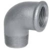 Idrobric Gomito ghisa 900 3/8 mf