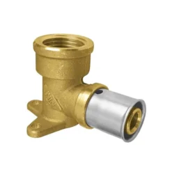 Idrostile Gomito pressfit x multistrato flangia 1/2-16mm