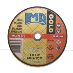 Ima abrasivi Disco gold 230x2,0 mm, per inox
