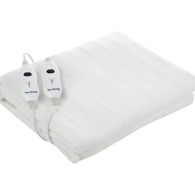 Innoliving Scaldaletto matrimoniale 100% polyestere, comando a 3 temperature, spegnimento automatico