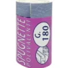 Iq2 tools Carta abrasiva, minirotolo, spugna soft, grana 180, 5 pretagli