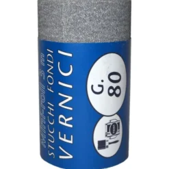 Iq2 tools Carta abrasiva, minirotolo 2,5 mt, grana 80