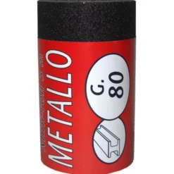 Iq2 tools Carta abrasiva, minirotolo 2,5 mt, grana 80