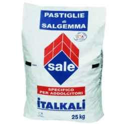 Italkali Sale per addolcitore salgemma in pastiglie compatte 25 kg