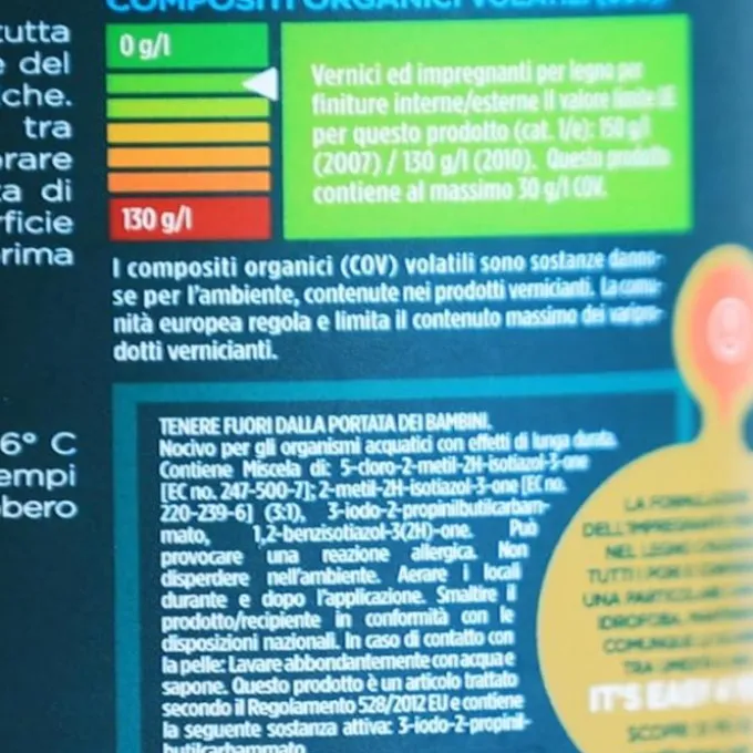 J.f.amonn Impregnante cera acqua 6a noce ch lt2.5