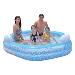 Jilong sunclub Piscina family esagonale 223x211x58 cm