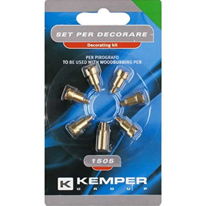 Kemper Set accessori per decorare con pirografo