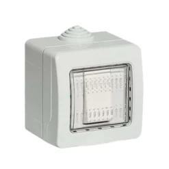 Kit - deviatore in custodia ip55 1 mod