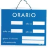 Letterfix Targa v.po orari blu 15x11