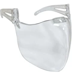 Maschera protettiva in policarbonato, trasparente